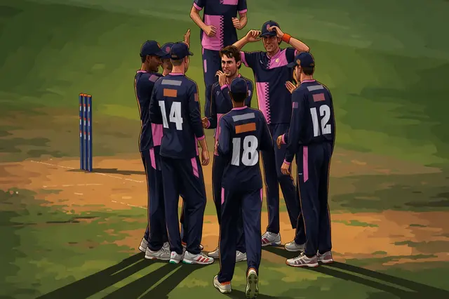 Cartwright, Mayes light the blaze as Hampshire edge high