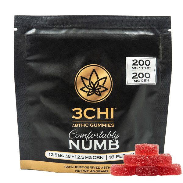 3Chi Comfortably Numb Gummies