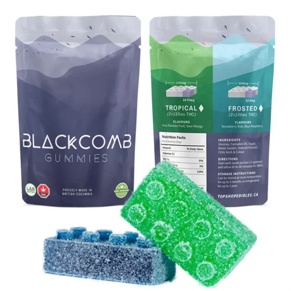 Blackcomb Frosted THC Gummies