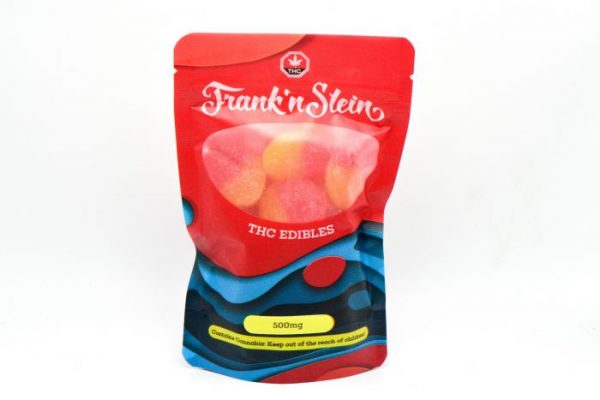 Frank 'N’ Stein THC Gummies – 500mg - Peaches